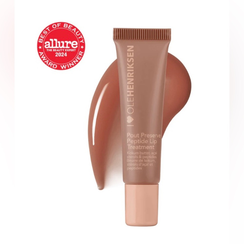 OleHenriksen Pout Preserve Hydrating Peptide Lip Treatment Crème Brûlée